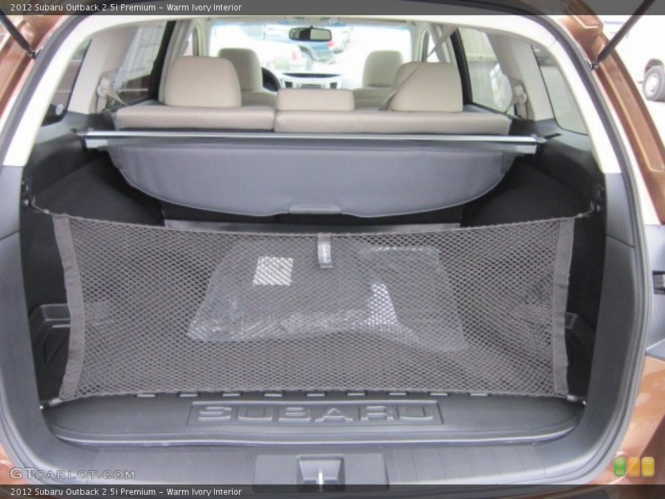 Warm Ivory Interior Trunk for the 2012 Subaru Outback 2.5i Premium #55816991