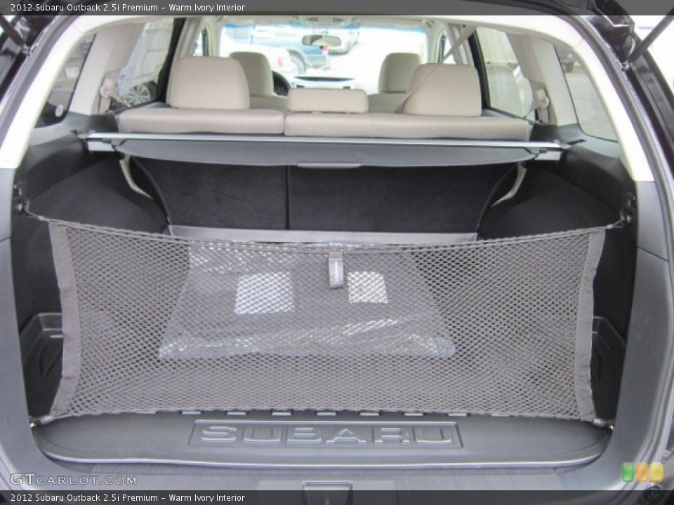 Warm Ivory Interior Trunk for the 2012 Subaru Outback 2.5i Premium #55817345