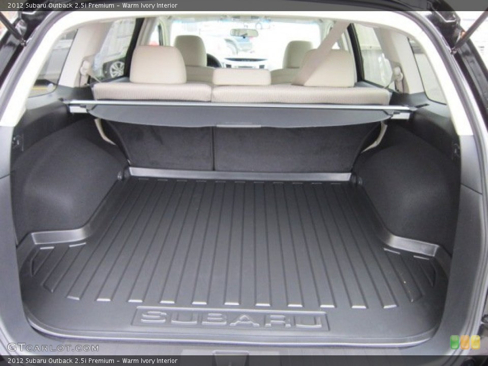 Warm Ivory Interior Trunk for the 2012 Subaru Outback 2.5i Premium #55817519