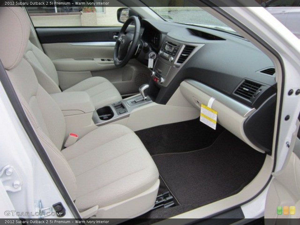 Warm Ivory Interior Photo for the 2012 Subaru Outback 2.5i Premium #55817669