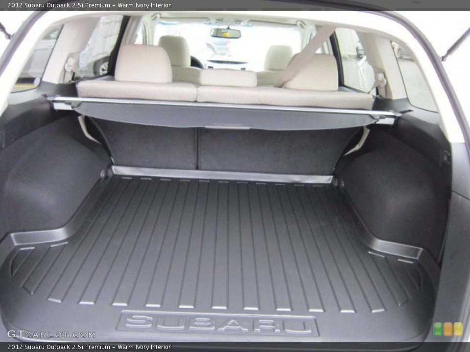 Warm Ivory Interior Trunk for the 2012 Subaru Outback 2.5i Premium #55817693