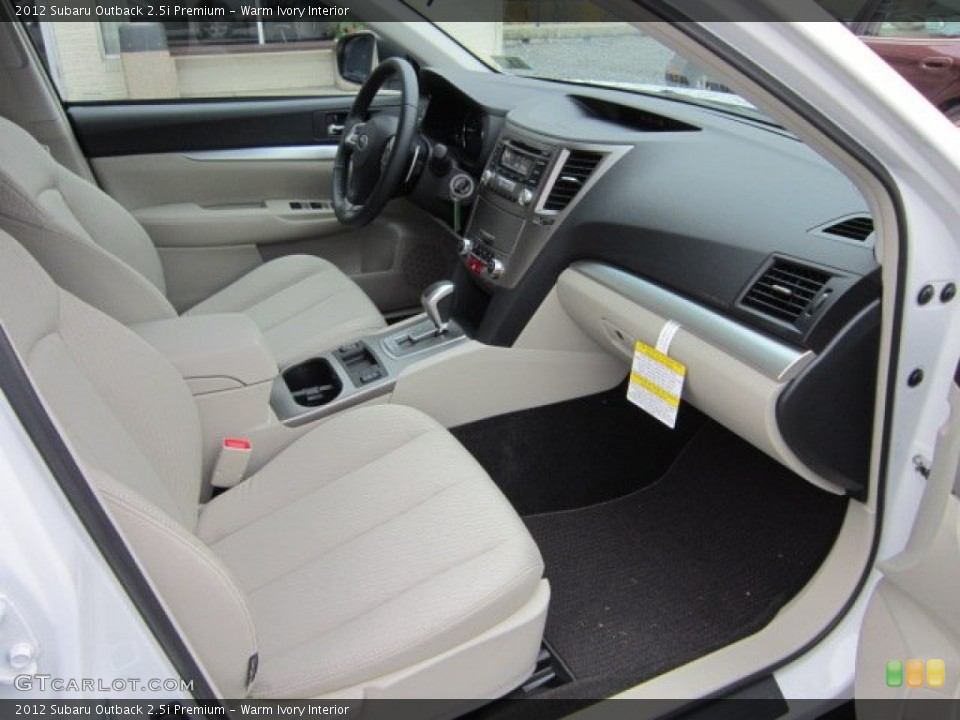Warm Ivory Interior Photo for the 2012 Subaru Outback 2.5i Premium #55817894
