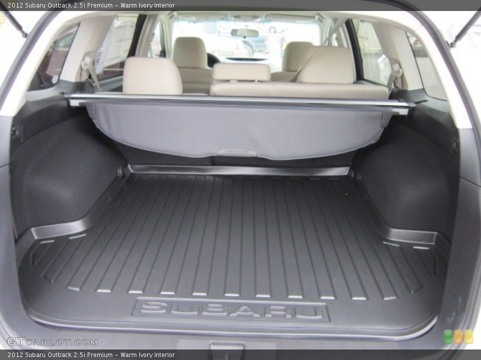 Warm Ivory Interior Trunk for the 2012 Subaru Outback 2.5i Premium #55817921