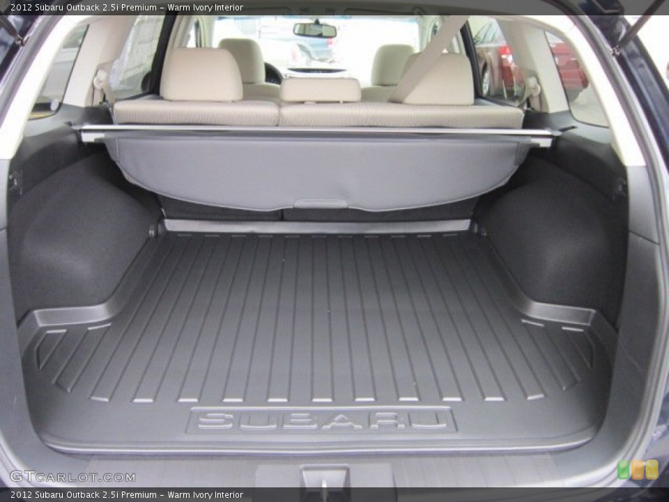 Warm Ivory Interior Trunk for the 2012 Subaru Outback 2.5i Premium #55818272