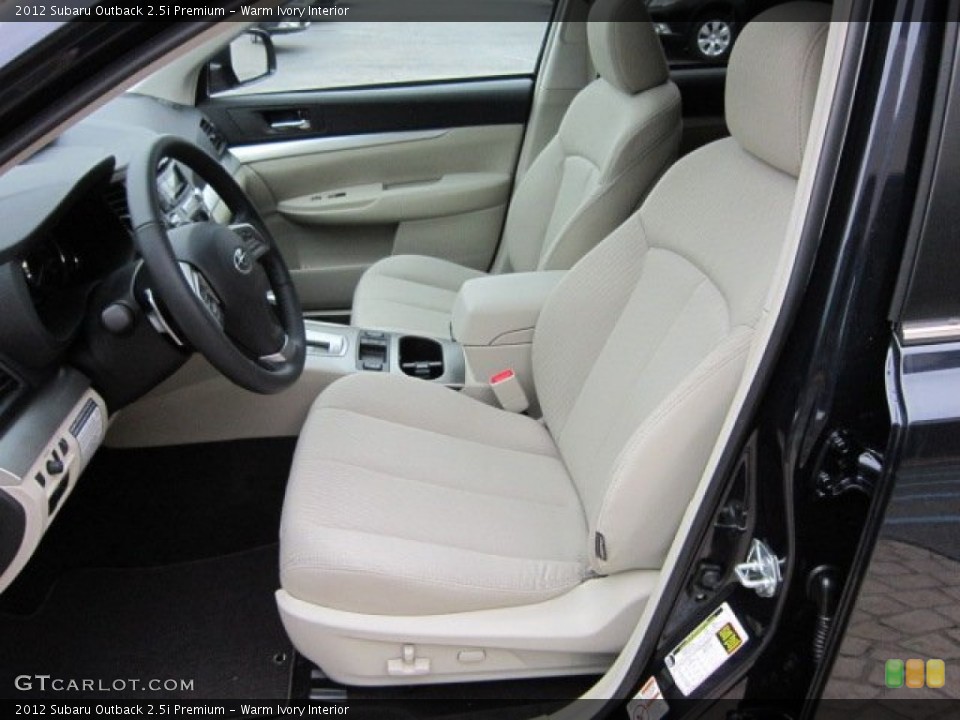 Warm Ivory Interior Photo for the 2012 Subaru Outback 2.5i Premium #55818290