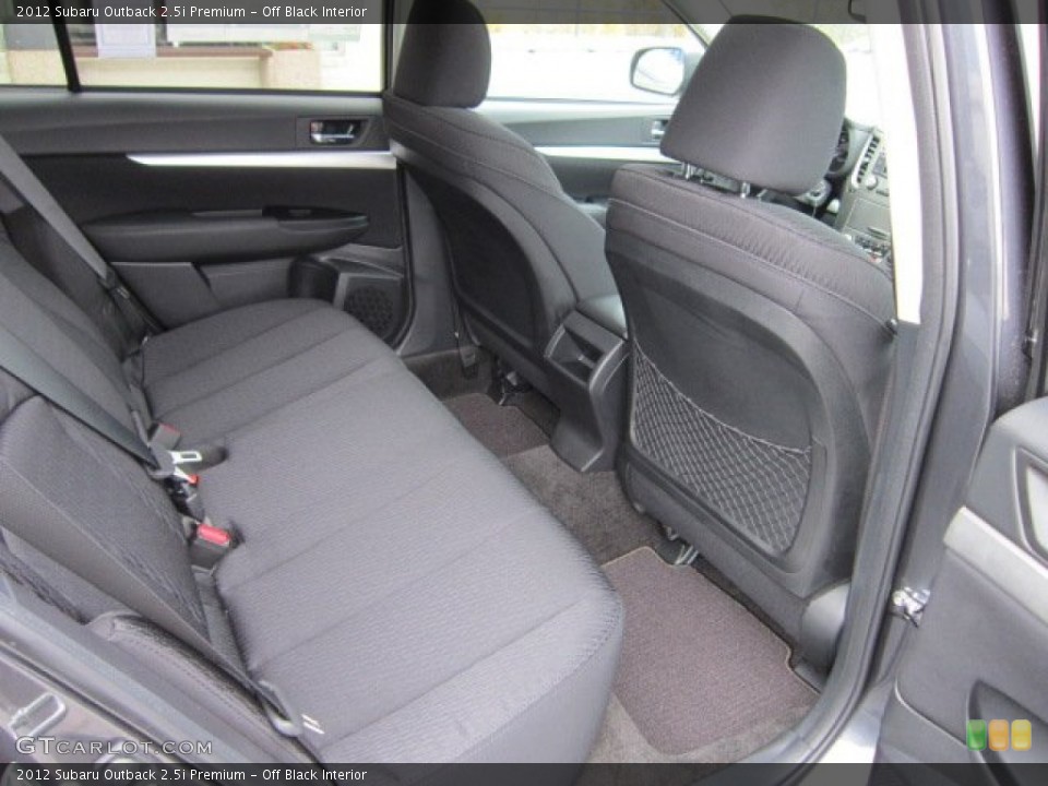 Off Black Interior Photo for the 2012 Subaru Outback 2.5i Premium #55818437