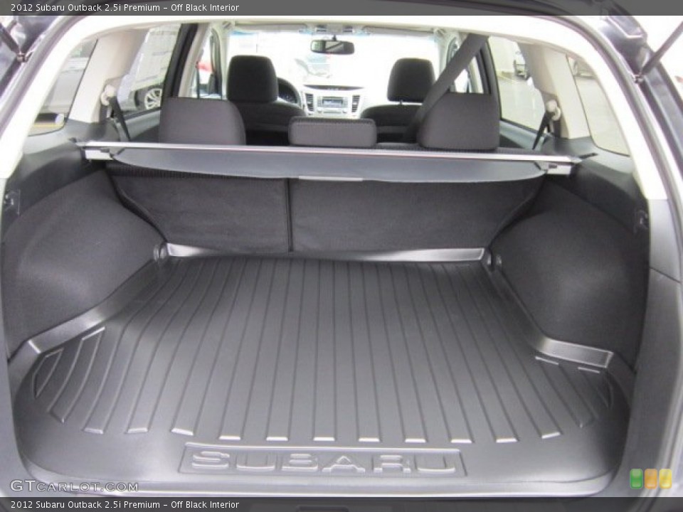 Off Black Interior Trunk for the 2012 Subaru Outback 2.5i Premium #55818446