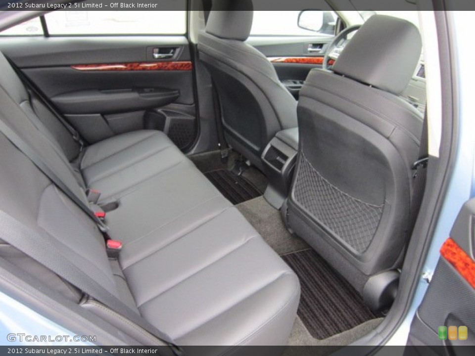 Off Black Interior Photo for the 2012 Subaru Legacy 2.5i Limited #55818620