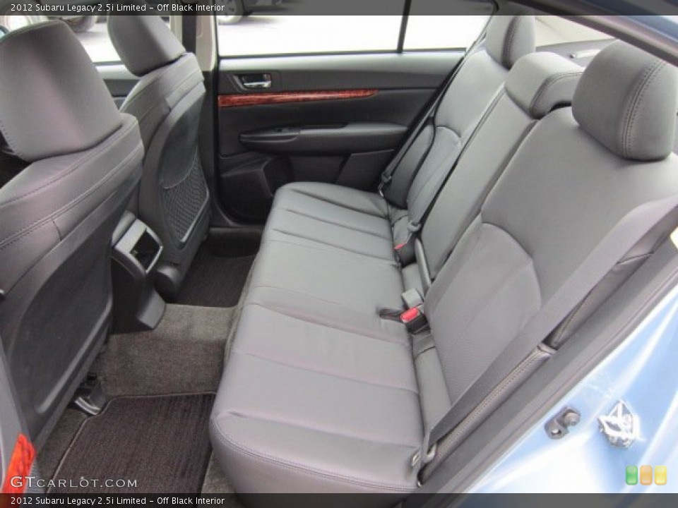 Off Black Interior Photo for the 2012 Subaru Legacy 2.5i Limited #55818629