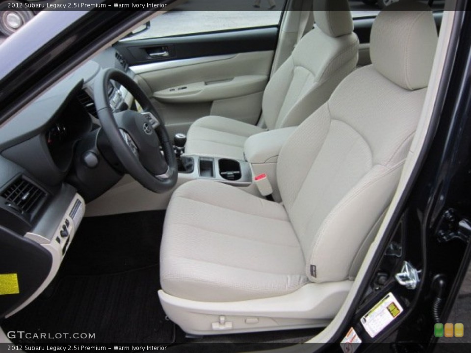 Warm Ivory Interior Photo for the 2012 Subaru Legacy 2.5i Premium #55818827