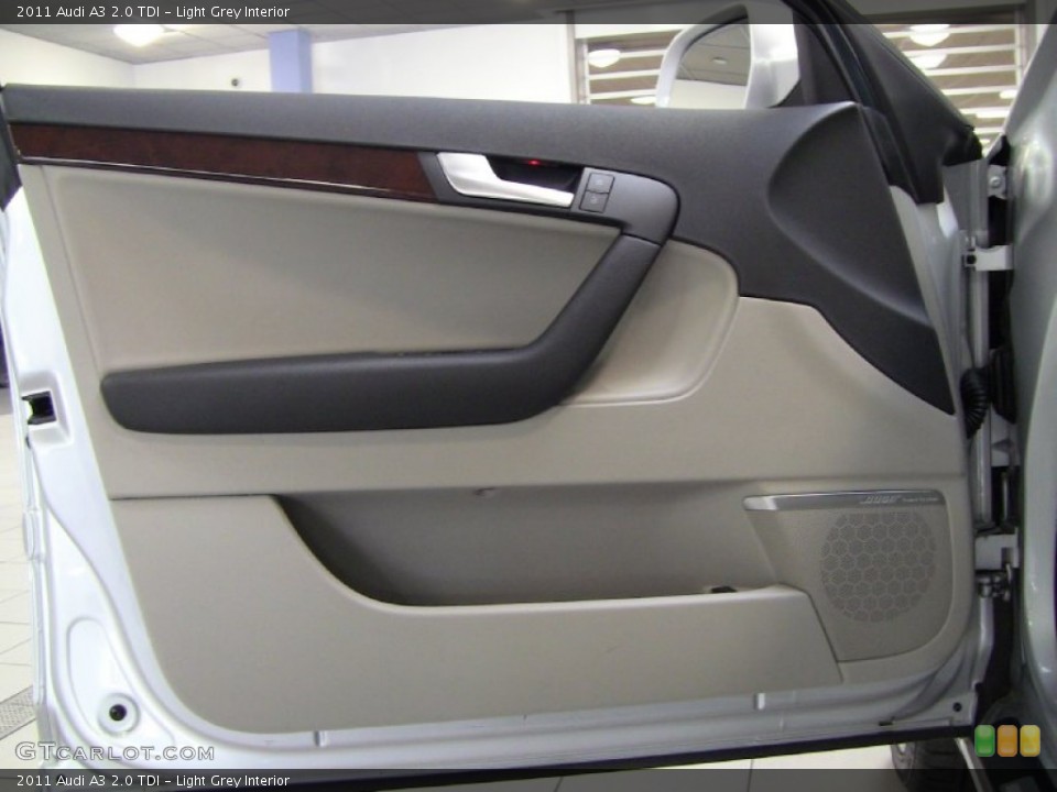 Light Grey Interior Door Panel for the 2011 Audi A3 2.0 TDI #55823312