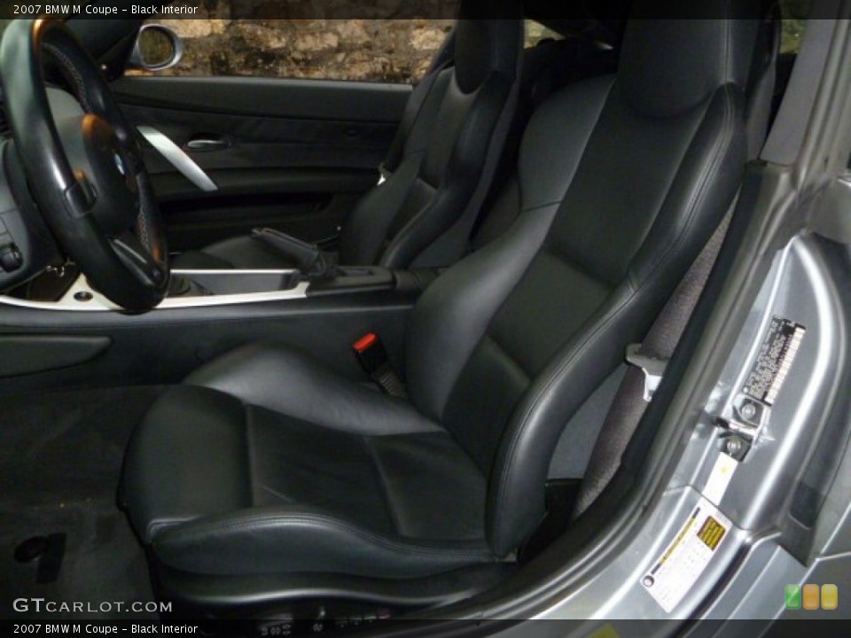 Black Interior Photo for the 2007 BMW M Coupe #55823560