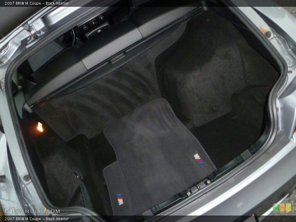 Black Interior Trunk for the 2007 BMW M Coupe #55823639