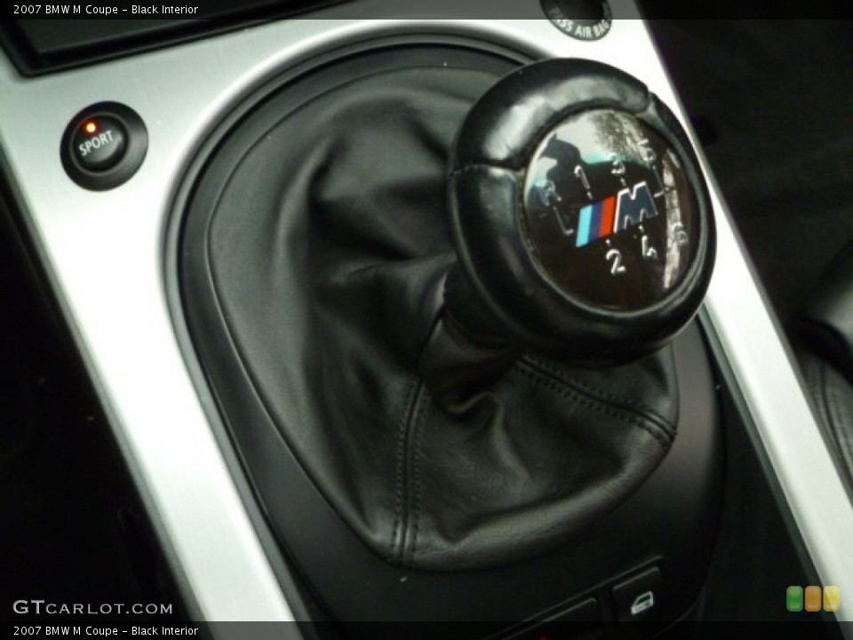 Black Interior Transmission for the 2007 BMW M Coupe #55823696
