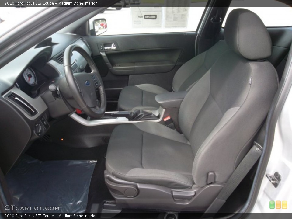 Medium Stone Interior Photo for the 2010 Ford Focus SES Coupe #55824251