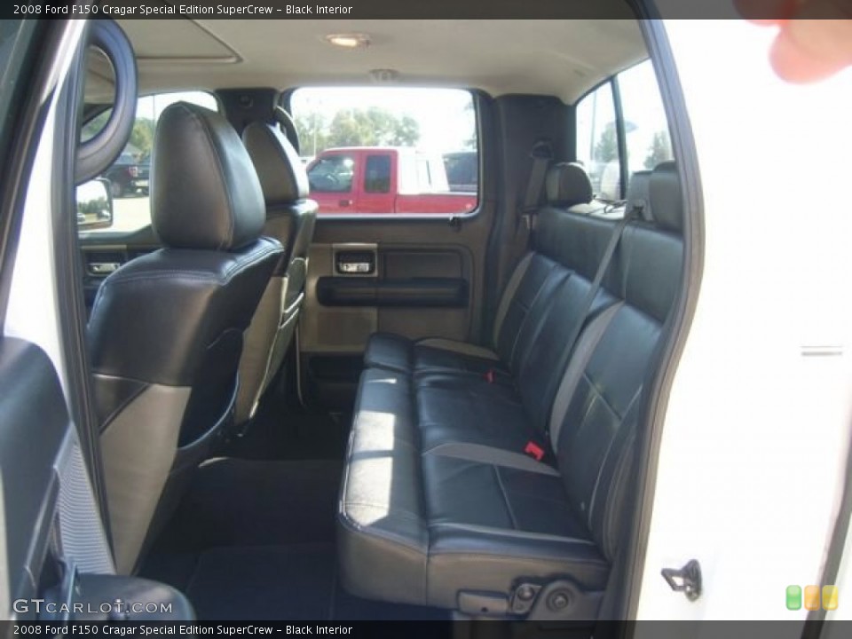 Black Interior Photo for the 2008 Ford F150 Cragar Special Edition SuperCrew #55824524