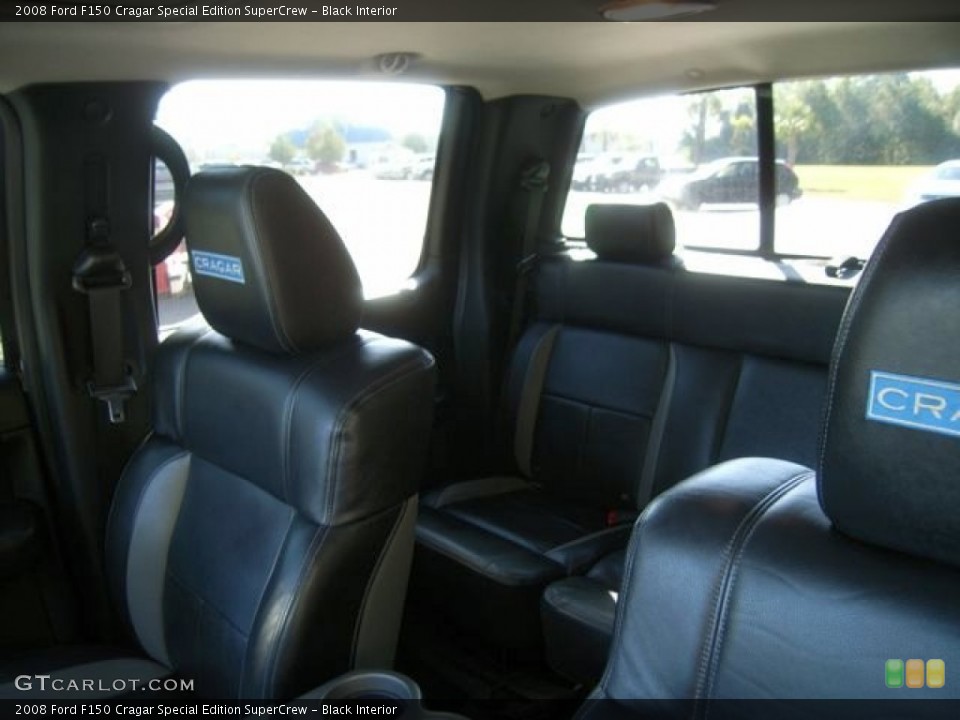 Black Interior Photo for the 2008 Ford F150 Cragar Special Edition SuperCrew #55824617