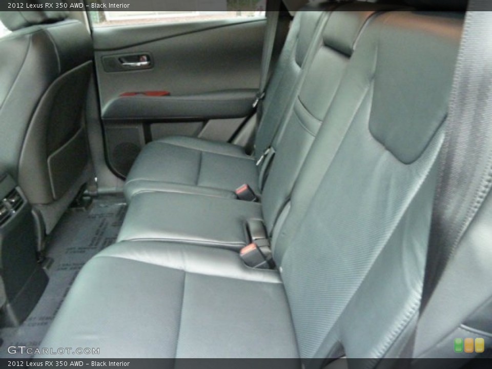 Black Interior Photo for the 2012 Lexus RX 350 AWD #55825067