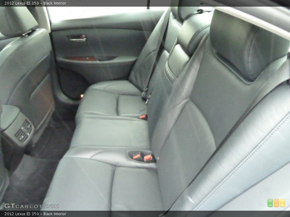 Black Interior Photo for the 2012 Lexus ES 350 #55825244