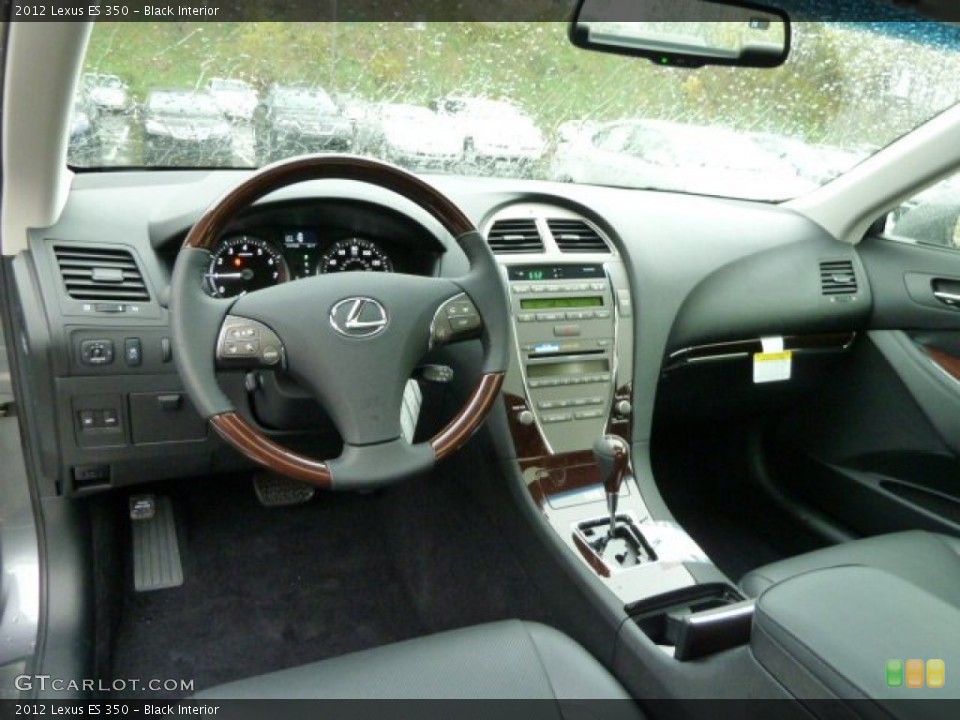 Black Interior Dashboard for the 2012 Lexus ES 350 #55825253