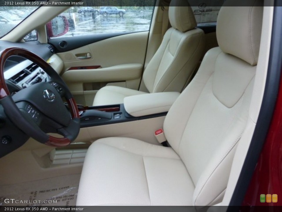 Parchment Interior Photo for the 2012 Lexus RX 350 AWD #55825607