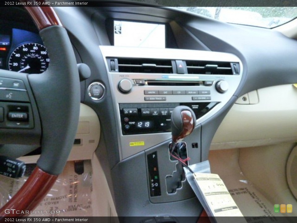 Parchment Interior Controls for the 2012 Lexus RX 350 AWD #55825667