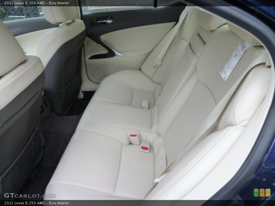 Ecru Interior Photo for the 2012 Lexus IS 250 AWD #55825976
