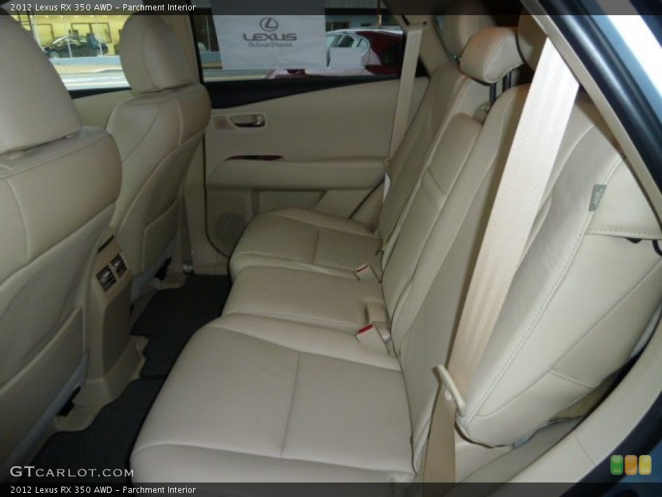 Parchment Interior Photo for the 2012 Lexus RX 350 AWD #55826156