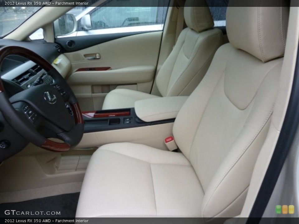 Parchment Interior Photo for the 2012 Lexus RX 350 AWD #55826324