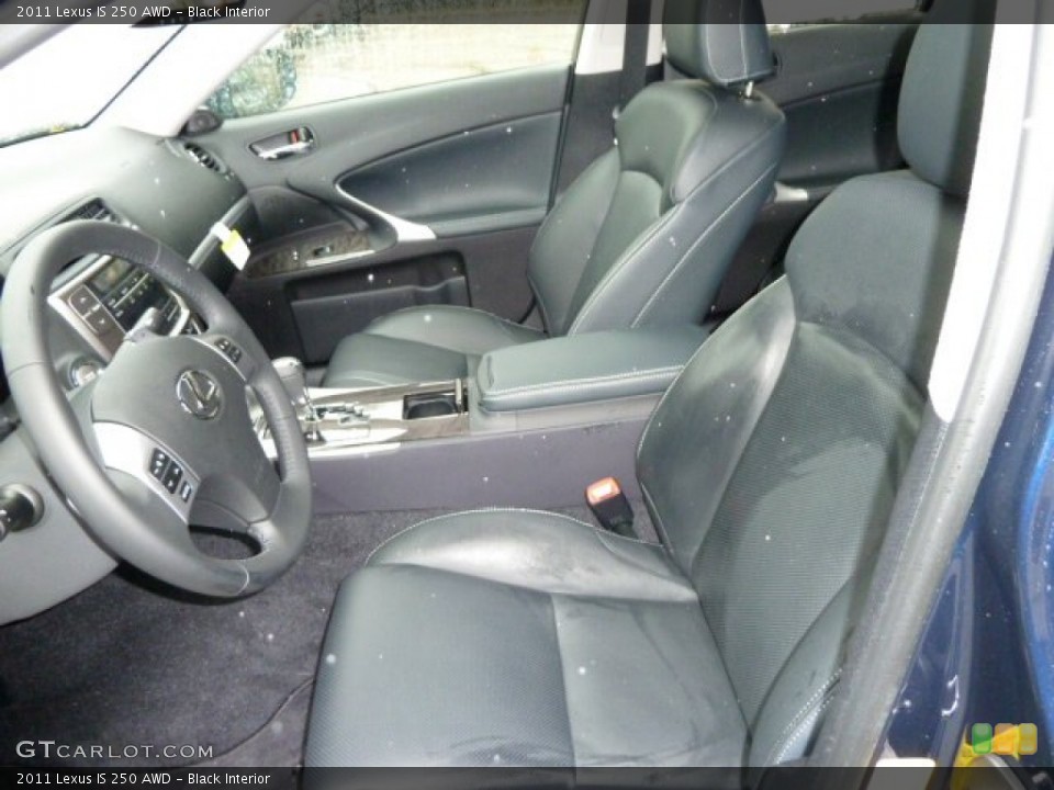 Black Interior Photo for the 2011 Lexus IS 250 AWD #55826660
