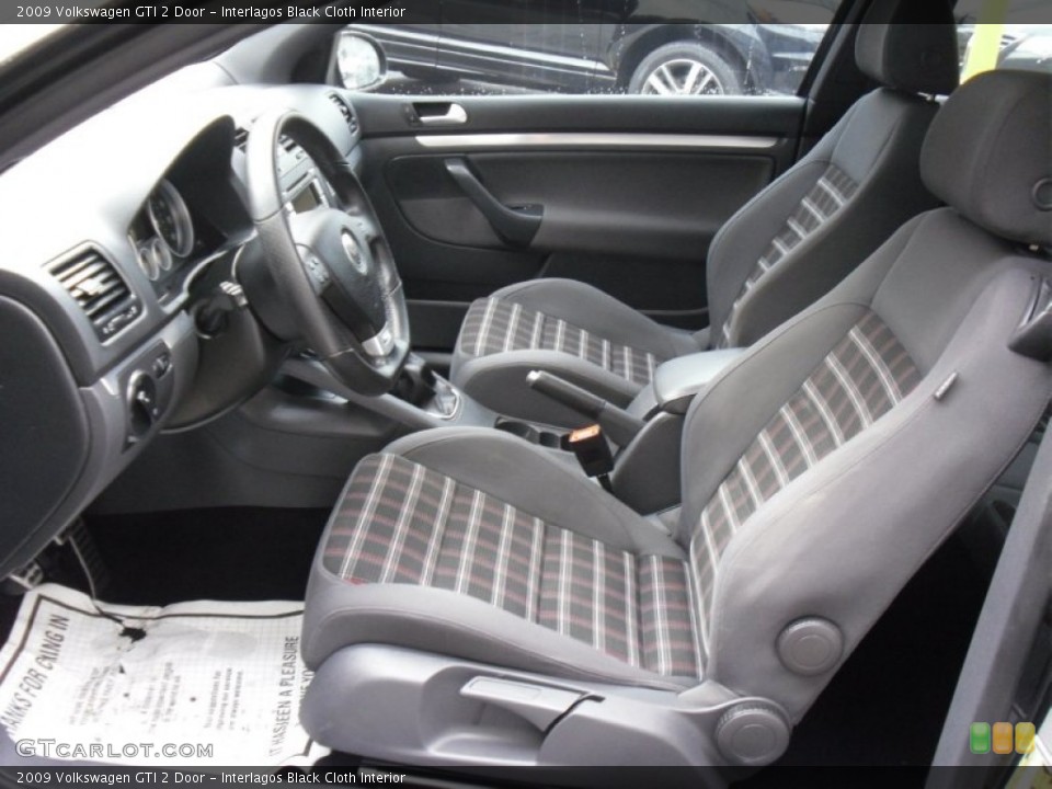 Interlagos Black Cloth Interior Photo for the 2009 Volkswagen GTI 2 Door #55827377