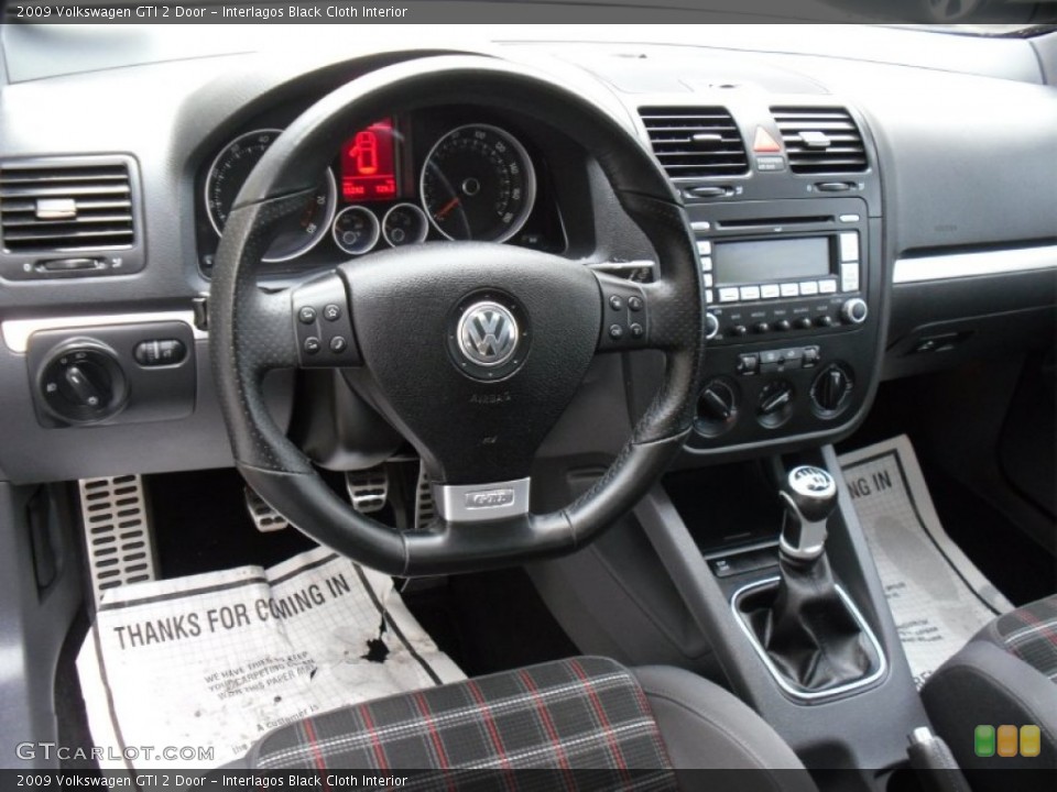 Interlagos Black Cloth Interior Photo for the 2009 Volkswagen GTI 2 Door #55827416