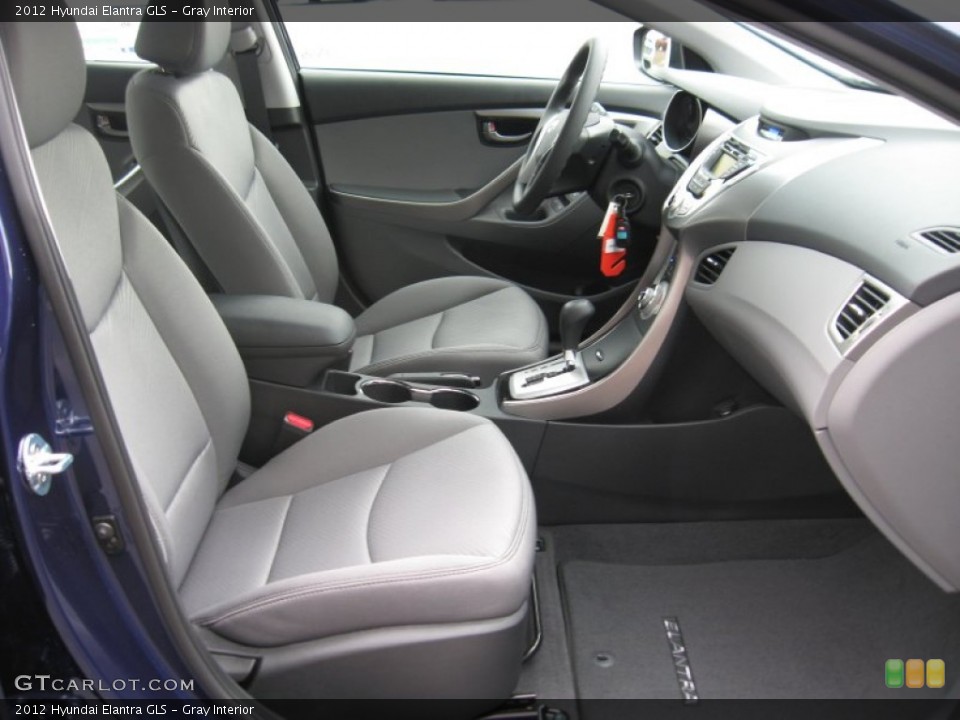 Gray Interior Photo for the 2012 Hyundai Elantra GLS #55827836