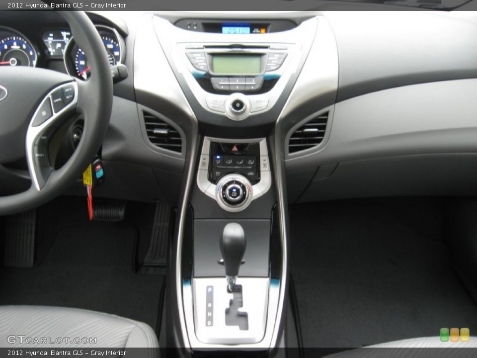 Gray Interior Controls for the 2012 Hyundai Elantra GLS #55827860