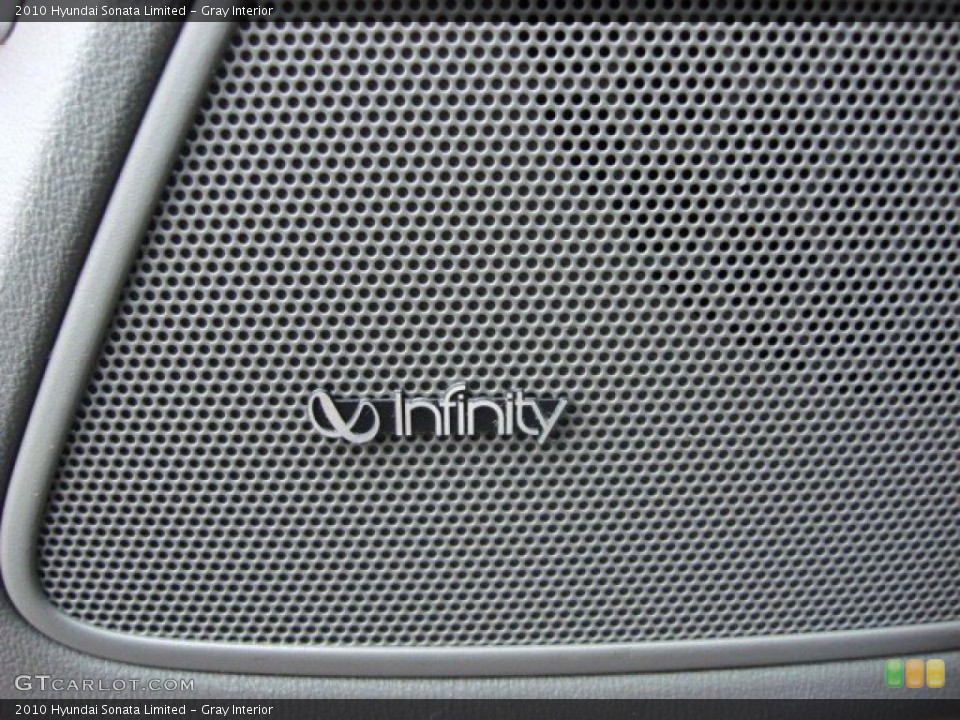 Gray Interior Audio System for the 2010 Hyundai Sonata Limited #55829040