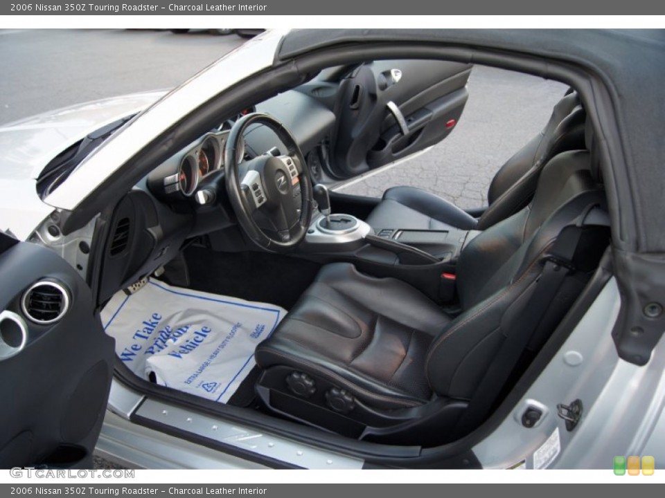Charcoal Leather Interior Photo for the 2006 Nissan 350Z Touring Roadster #55829171