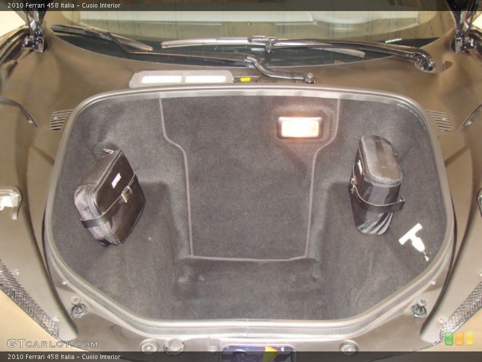 Cuoio Interior Trunk for the 2010 Ferrari 458 Italia #55832141