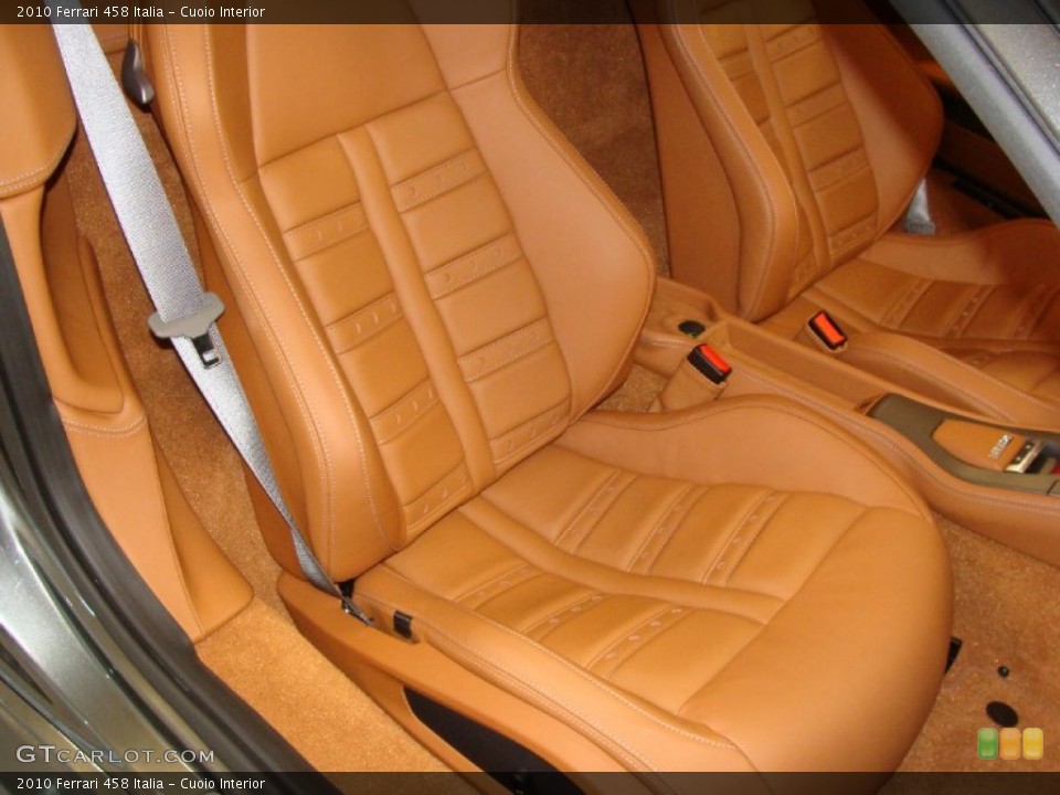 Cuoio Interior Photo for the 2010 Ferrari 458 Italia #55832168