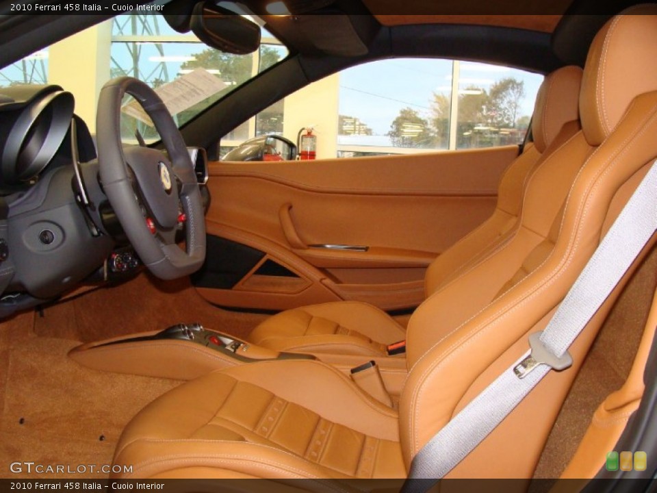 Cuoio Interior Photo for the 2010 Ferrari 458 Italia #55832195