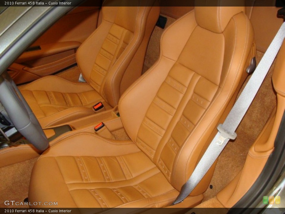 Cuoio Interior Photo for the 2010 Ferrari 458 Italia #55832204