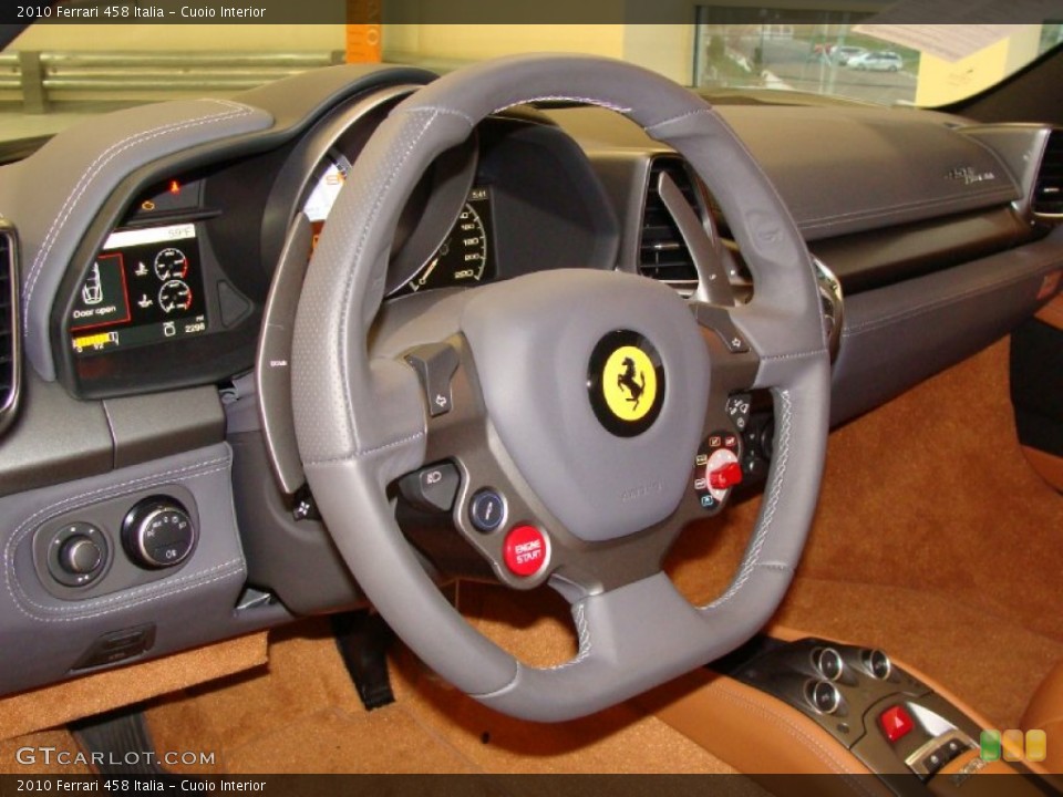 Cuoio Interior Steering Wheel for the 2010 Ferrari 458 Italia #55832210