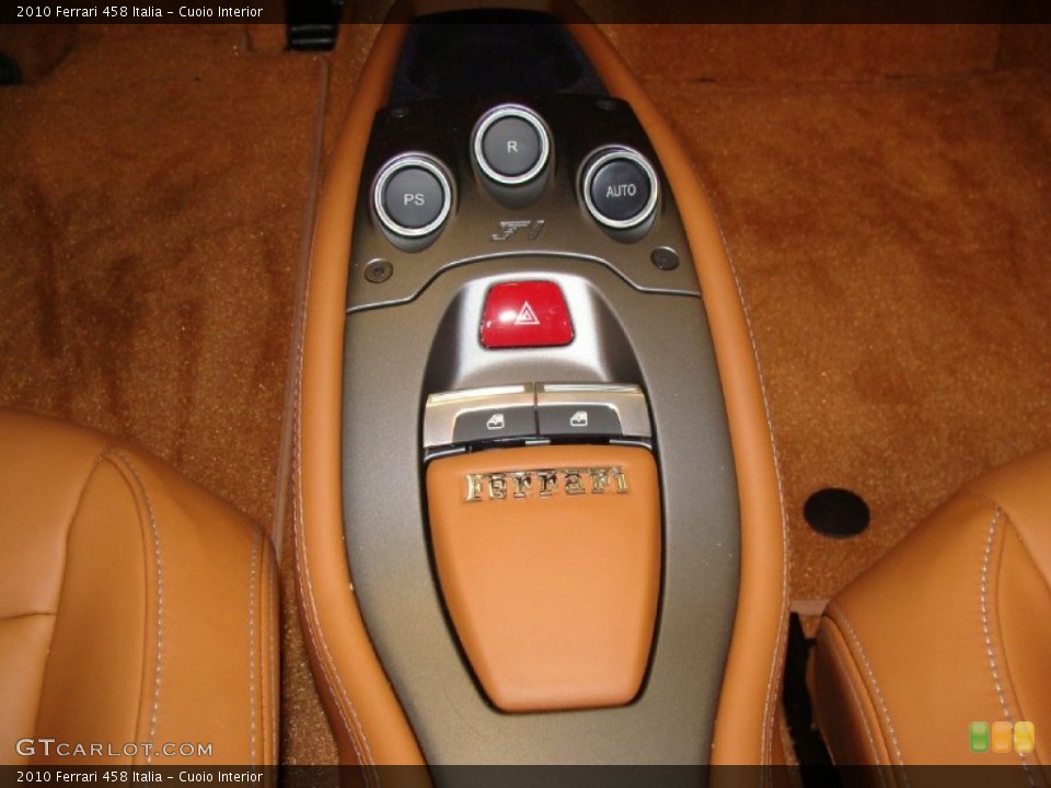 Cuoio Interior Controls for the 2010 Ferrari 458 Italia #55832254