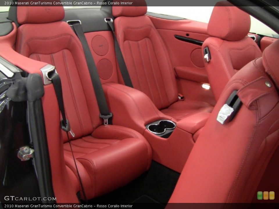 Rosso Corallo Interior Photo for the 2010 Maserati GranTurismo Convertible GranCabrio #55832468
