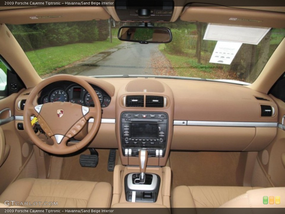 Havanna/Sand Beige Interior Dashboard for the 2009 Porsche Cayenne Tiptronic #55832720