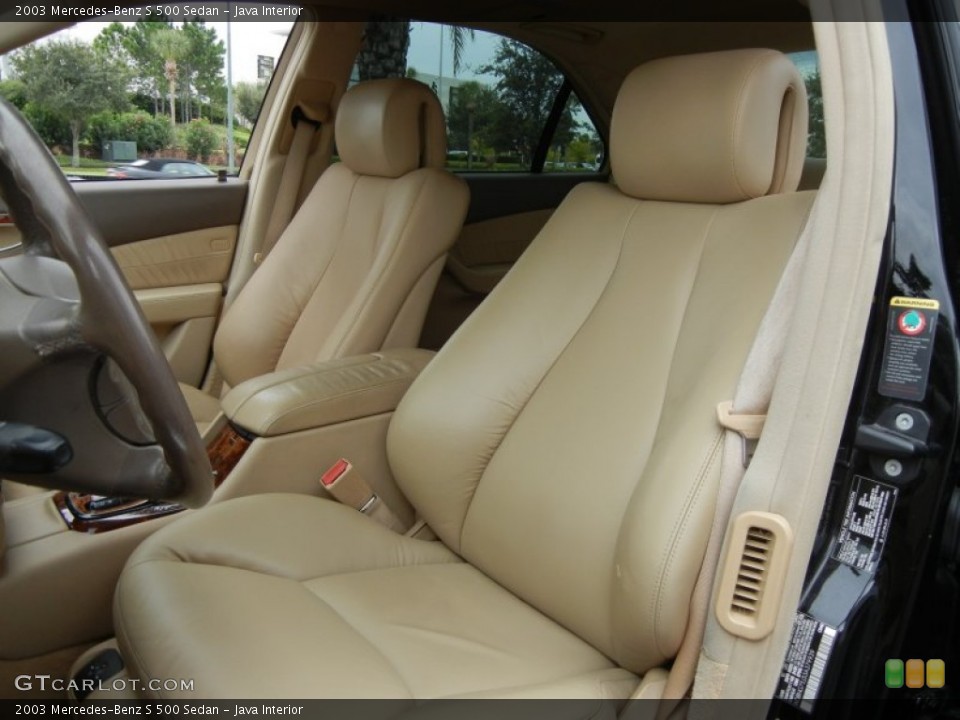Java Interior Photo for the 2003 Mercedes-Benz S 500 Sedan #55833215