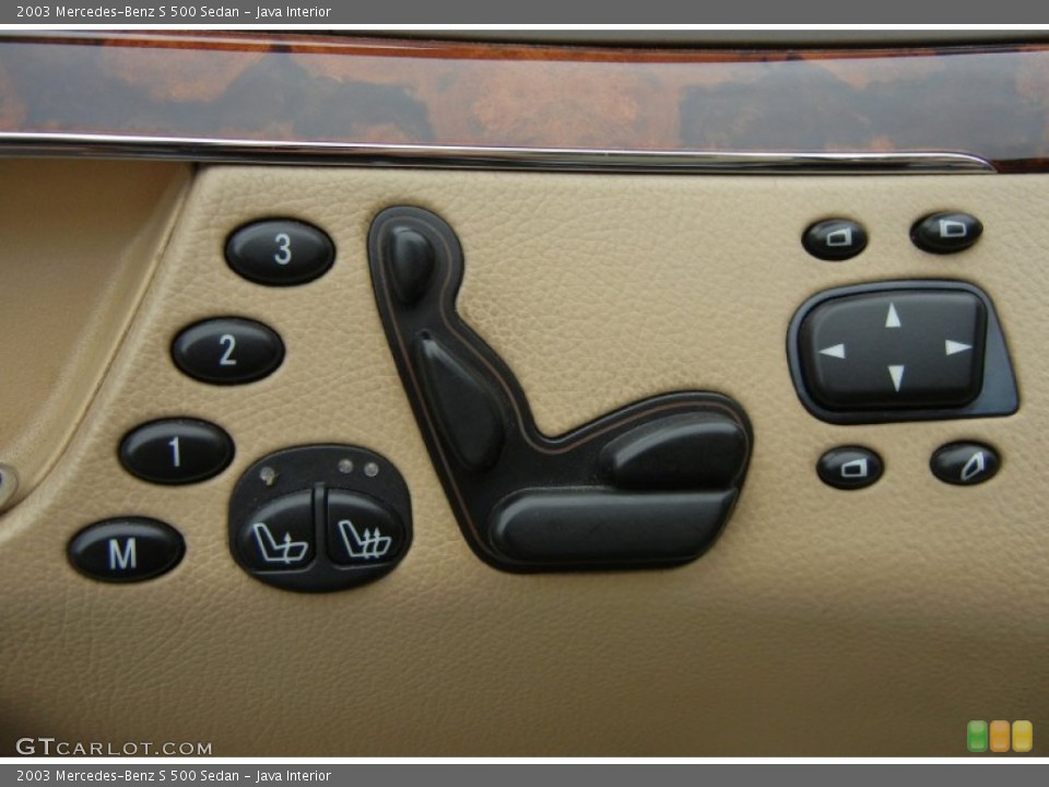 Java Interior Controls for the 2003 Mercedes-Benz S 500 Sedan #55833227