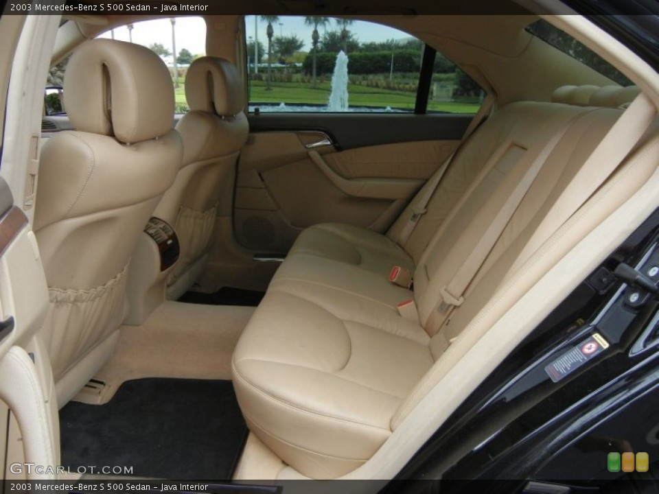 Java Interior Photo for the 2003 Mercedes-Benz S 500 Sedan #55833239
