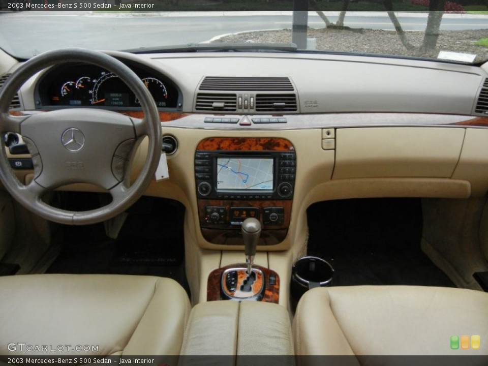 Java Interior Dashboard for the 2003 Mercedes-Benz S 500 Sedan #55833278
