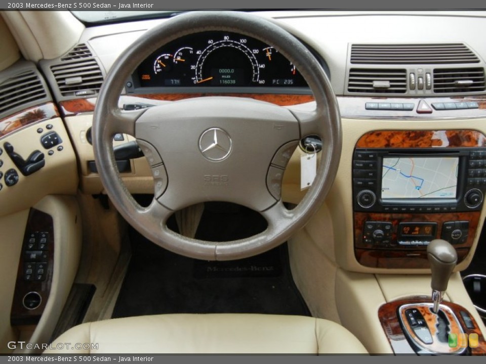 Java Interior Dashboard for the 2003 Mercedes-Benz S 500 Sedan #55833287