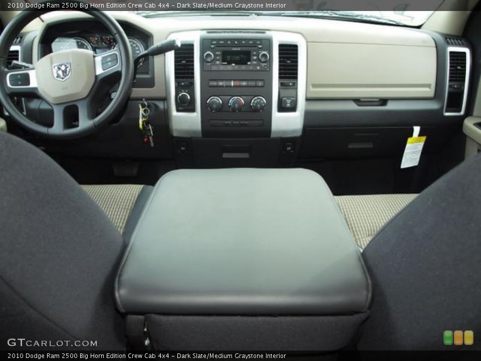Dark Slate/Medium Graystone Interior Dashboard for the 2010 Dodge Ram 2500 Big Horn Edition Crew Cab 4x4 #55833473